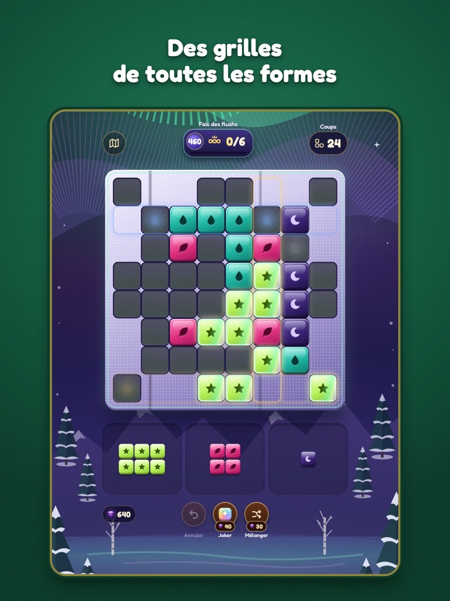 Capture iPad 4 : « Des grilles de toutes les formes »