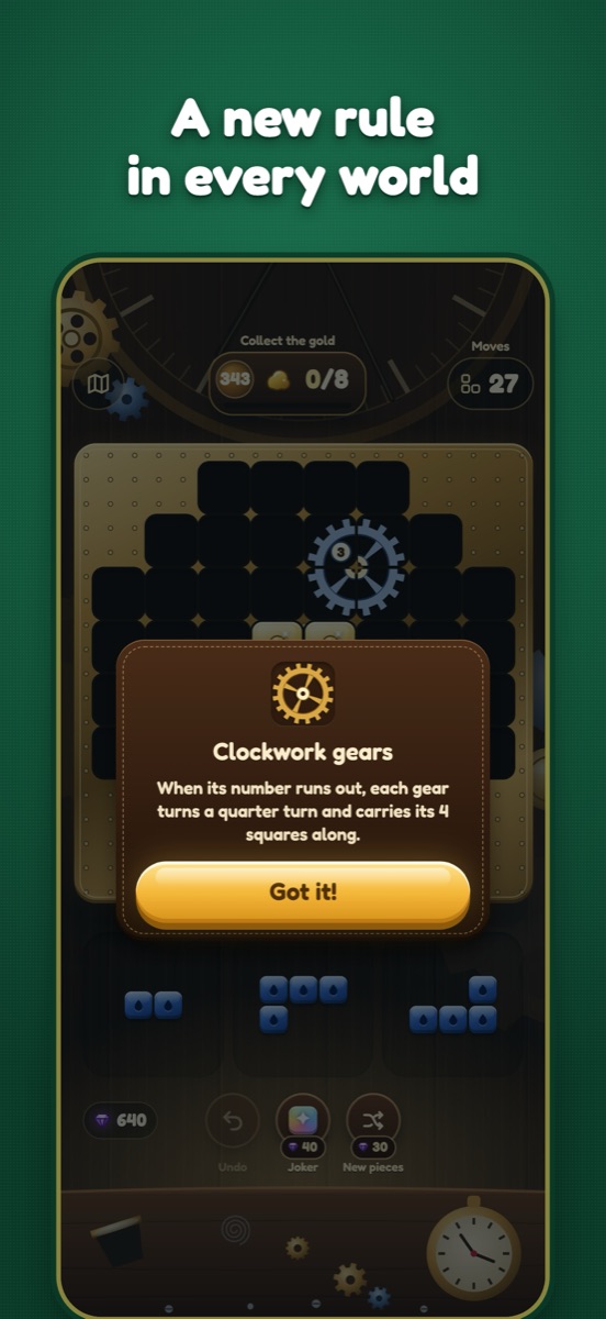 iPhone screenshot 3: “A new rule in every world”